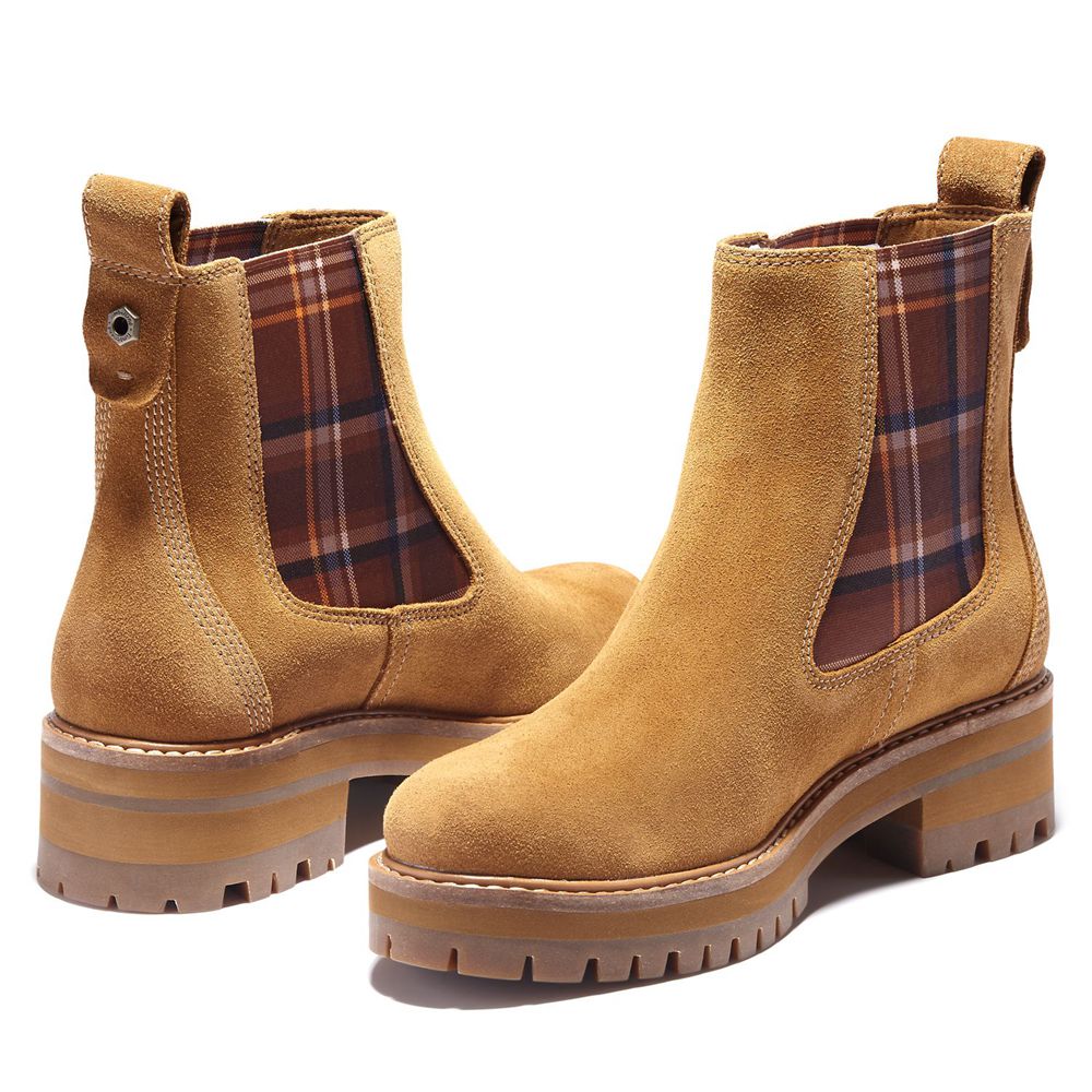 Botas de Invierno Timberland Argentina Mujer - Courmayeur Valley Pull-On - Marrones - AJHLXZ-164